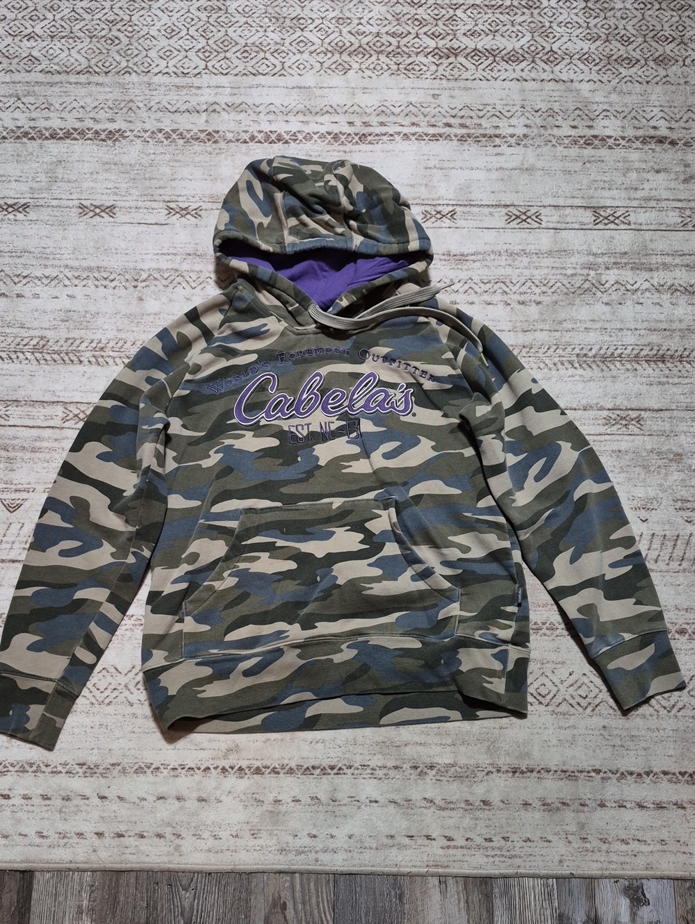 Kids Camouflage Hooded Sweatshirt